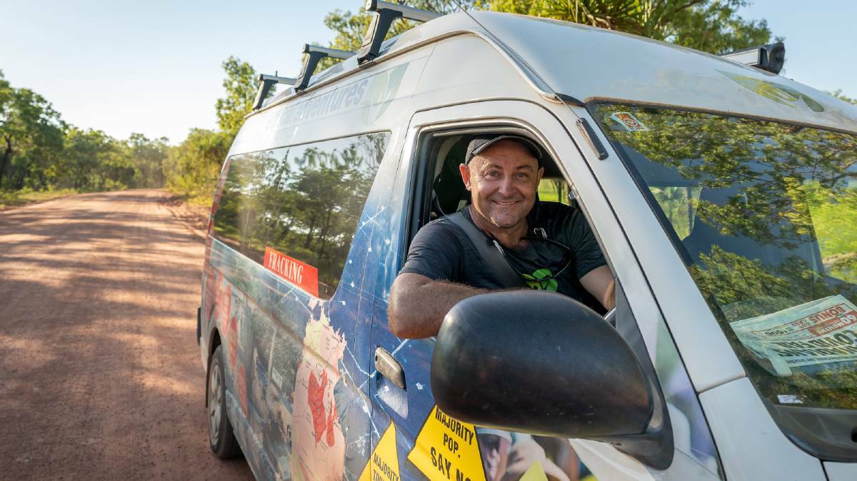 Rob Woods runs Ethical Adventures, which leads small-group tours in Litchfield National Park.