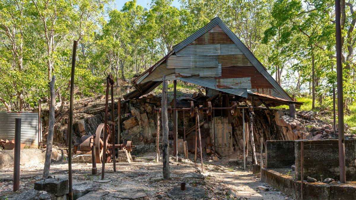 The Bamboo Creek Tin Mine was abandoned in 1955. 