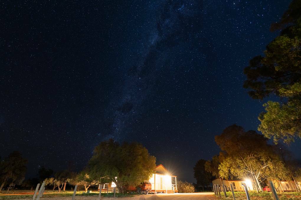  Mungo Lodge under the starry Outback sky.