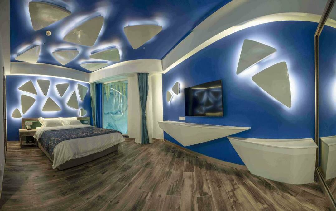A room inside Harbin Polarland