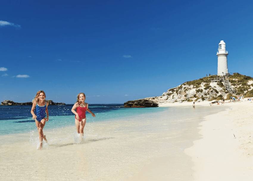 The perfect shores of Rottnest.