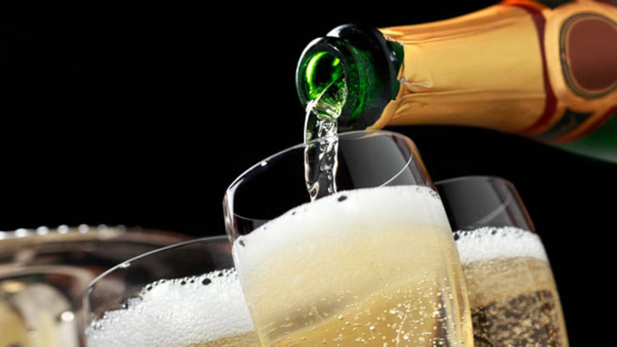Sure, there’s bubbly. Picture: Shutterstock