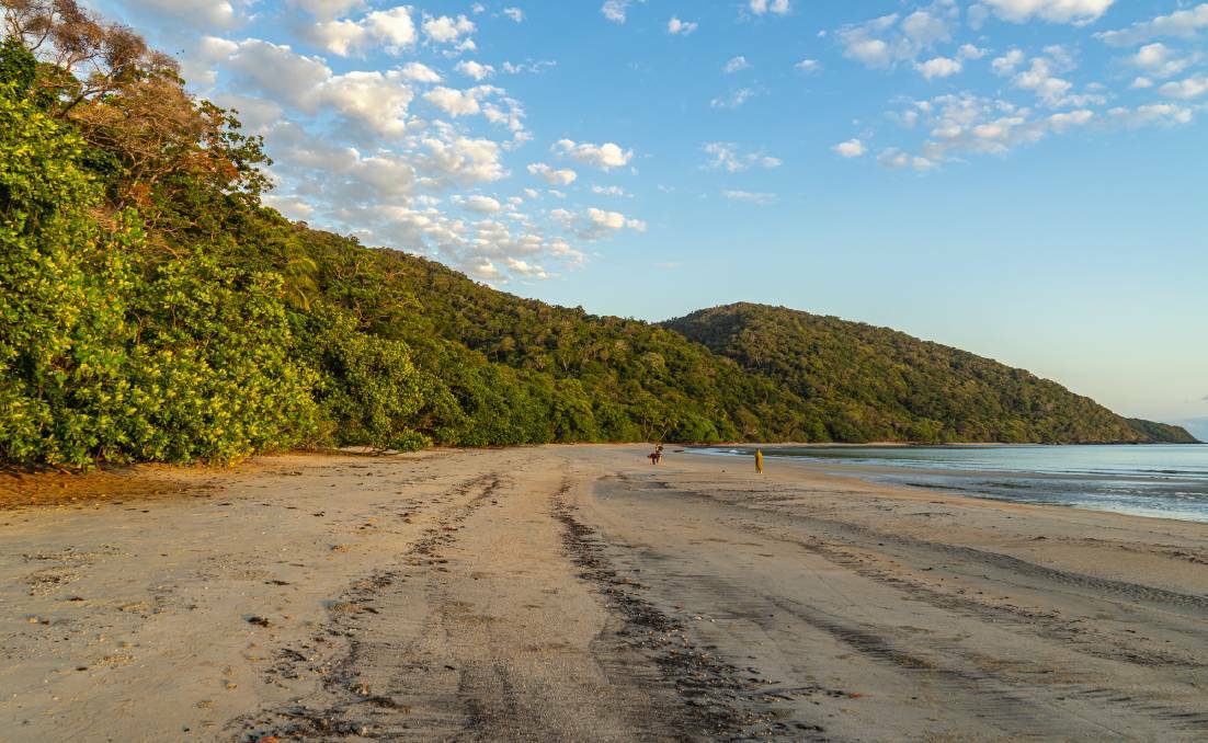 Early morning at Cape Tribulation.