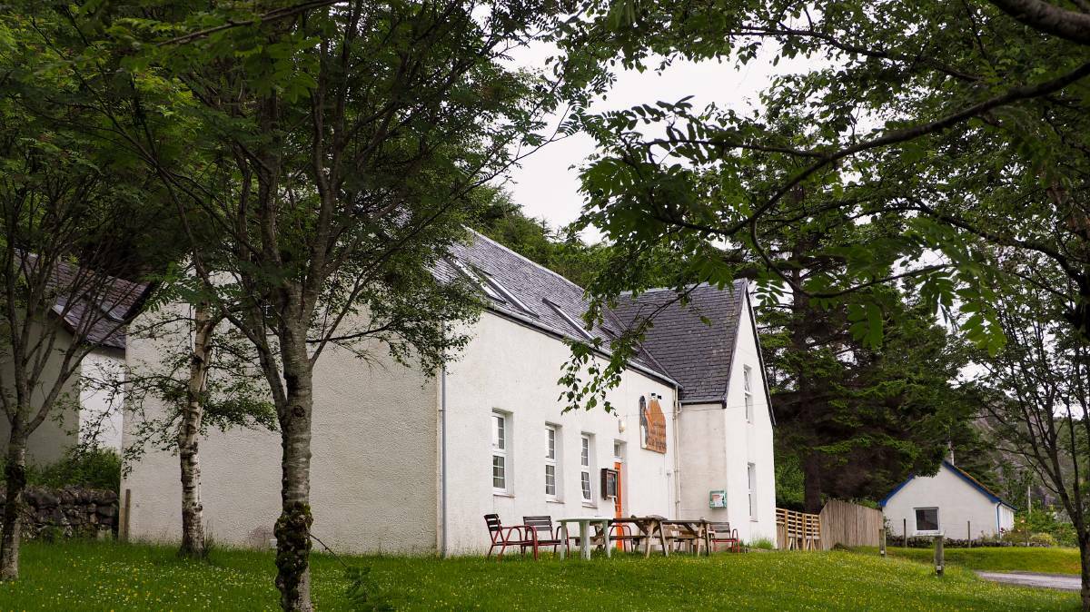 Gille Brighde is a restaurant in a former schoolhouse. Picture: Megan Dingwall