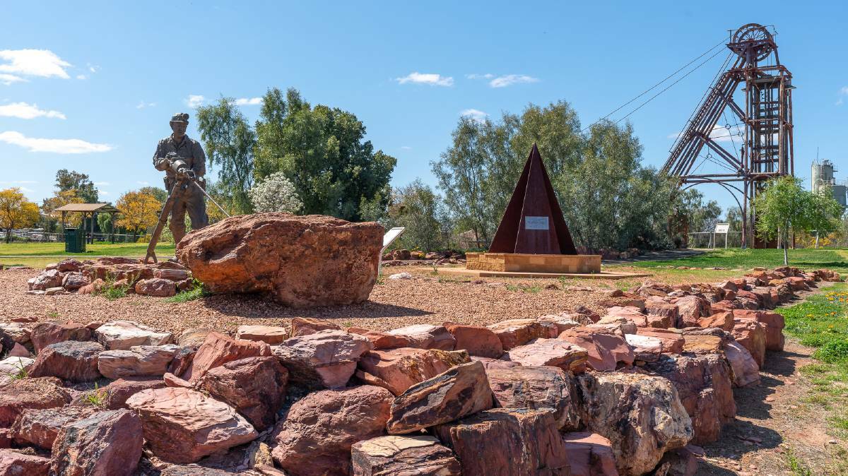 The Cobar Miners Heritage Park is across the road from the main museum.