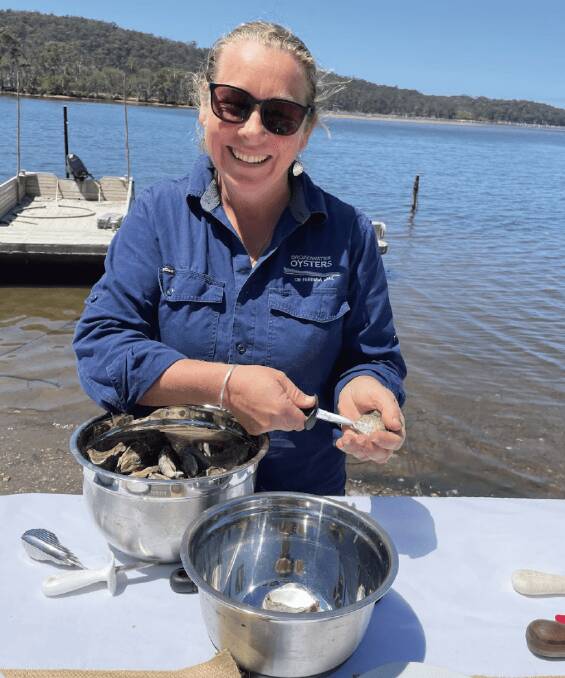 A front-row seat to Oyster shucking.
