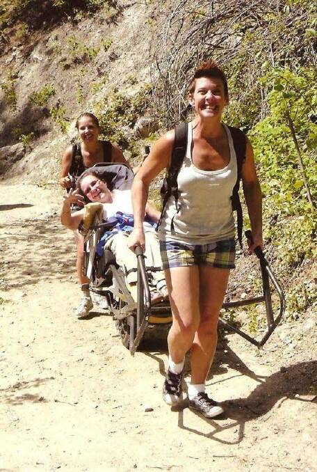 TrailRiders are designed to carry people on hikes over rough terrain
