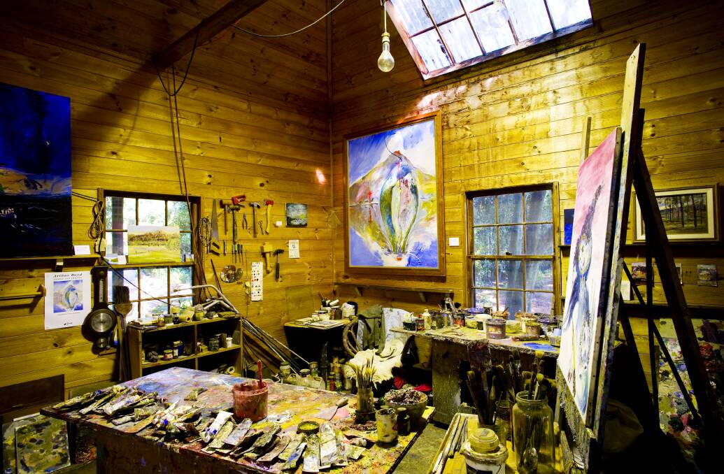 Arhtur Boyd's studio.